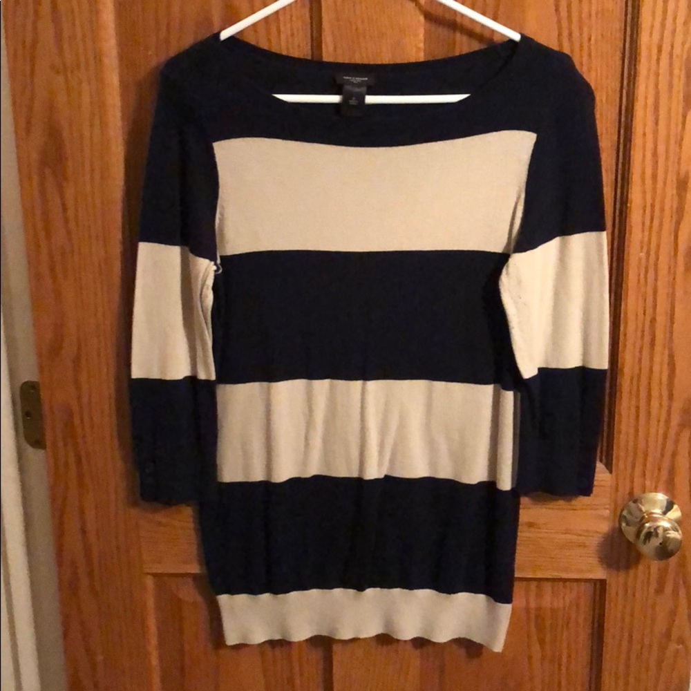 stripped sweater